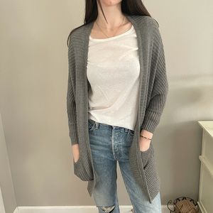 Cozy grey cardigan